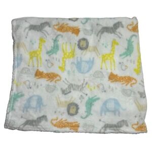 Baby Starters Blanket Safari Jungle Animal  Zebra Lion Elephant Gator Giraffe